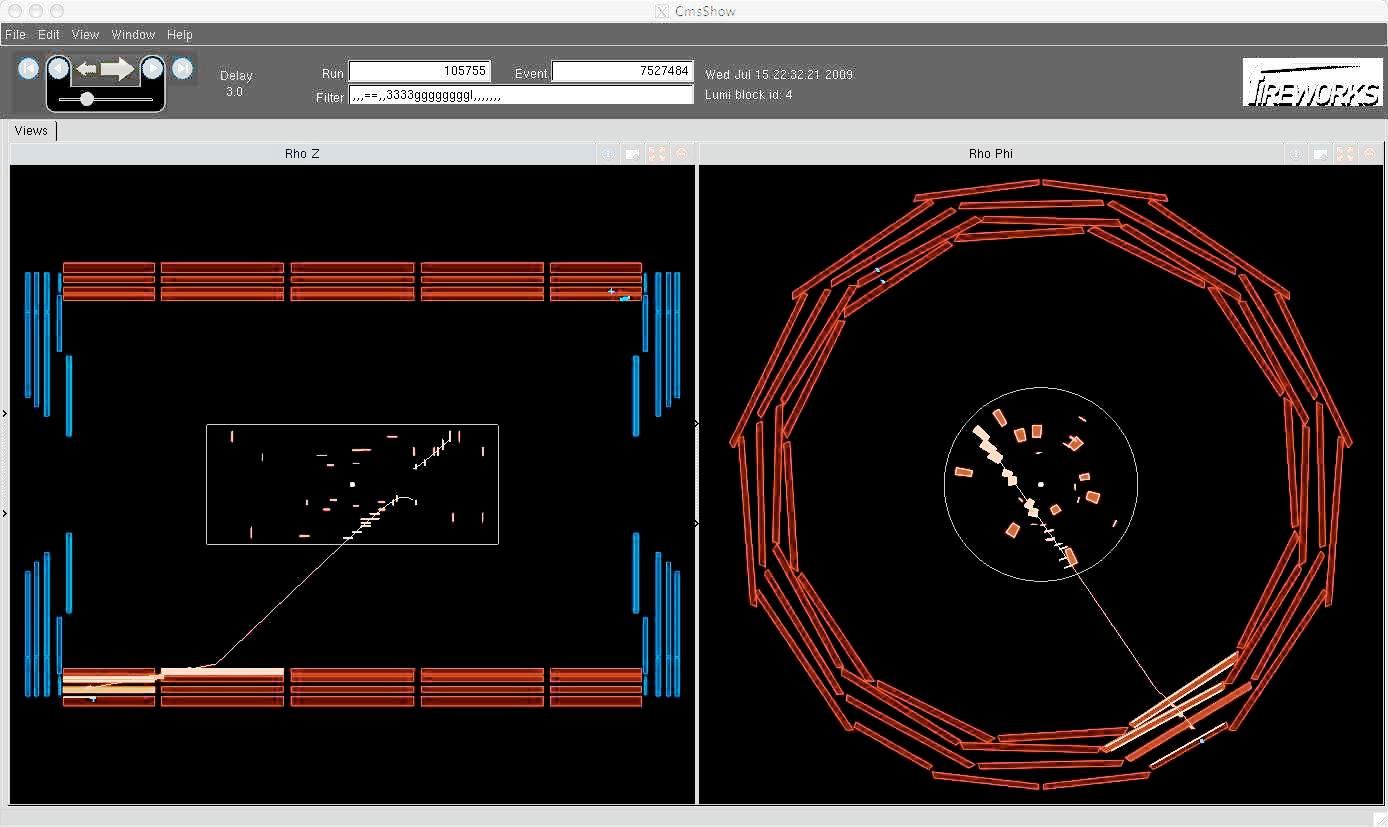 Cosmic muon events from the MW Global Run at zero tesla