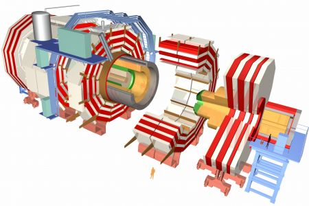 A sketch of the CMS detector