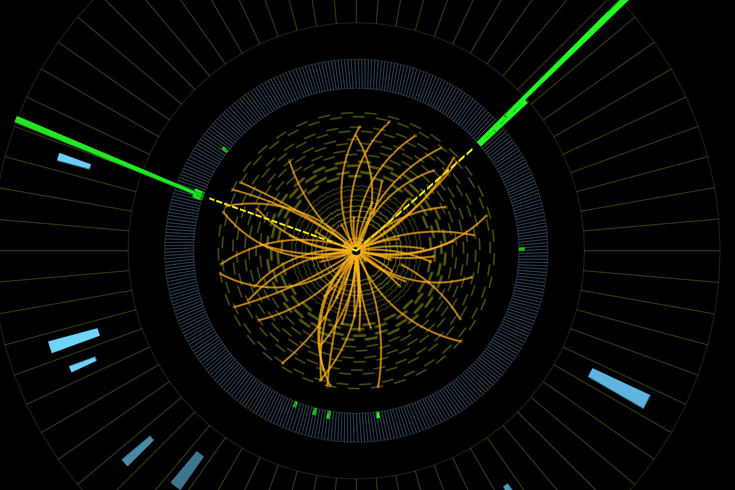 A candidate event for a Higgs boson decaying into two photons