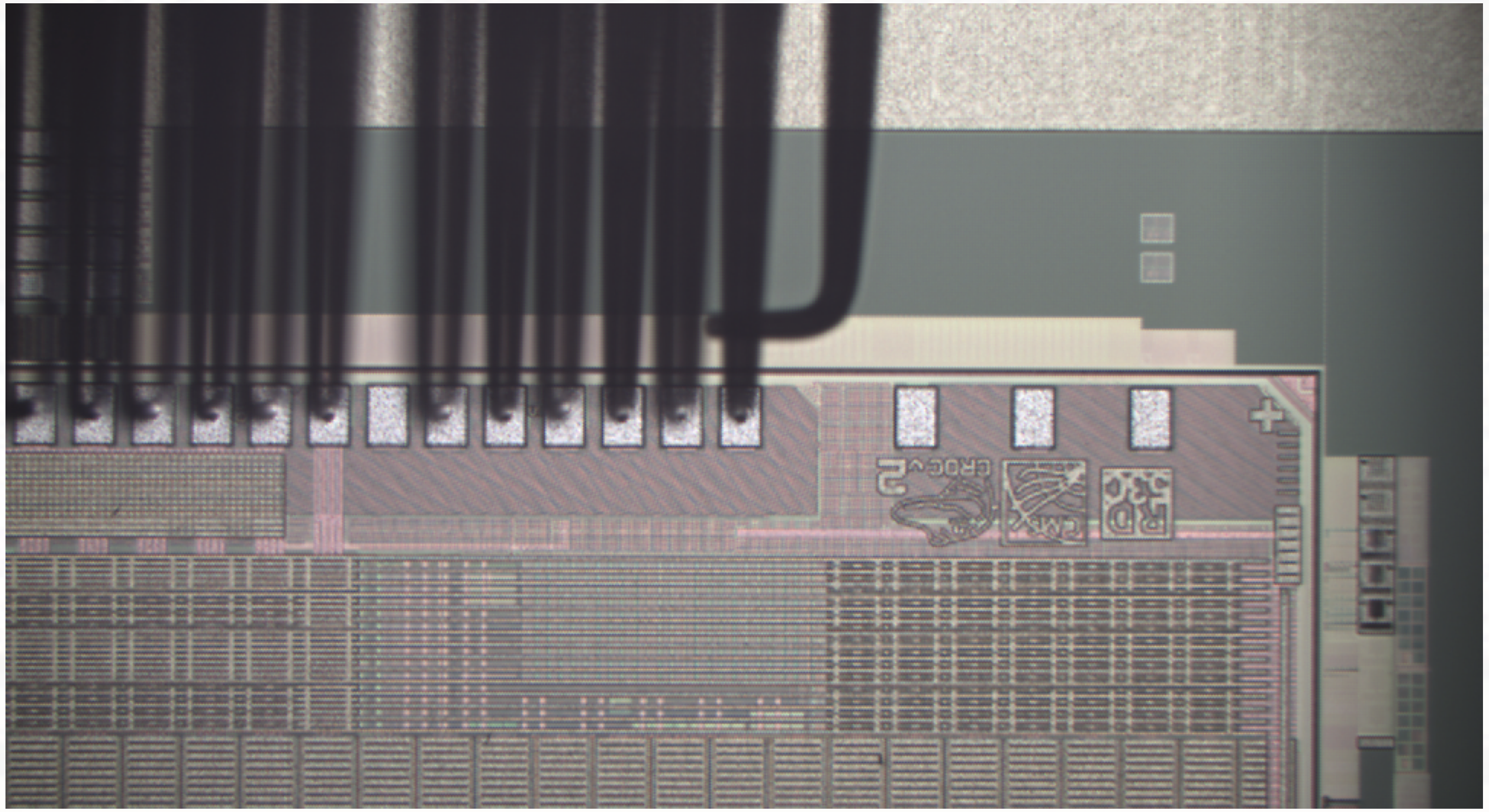 CROCv2 during wafer probing