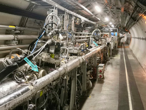 Position of PPS detectors in LHC tunnel 