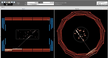 Cosmic muon events from the MW Global Run at zero tesla