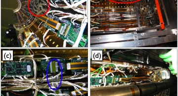 Forward pixel detector during the repair work